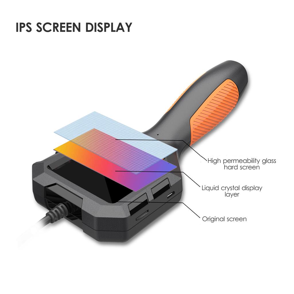 Industrial Endoscope 1080P Digital Borescope IP68 Waterproof Snake Scope Camera Electronic Camera