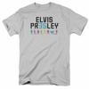 Elvis Presley 35 T Shirt Mens Licensed The King Tee Silver