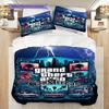 Grand Theft Auto V Urban Chaos Threepiece Set 1 Duvet Cover 2 Pillowcase Without Core Duvet Cover And Pillowcase Christmas Birthday Gift