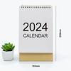 Многофункциональный планировщик-планировщик, органайзер для повестки дня на 2024 год, модный настольный бумажный календарь для домашнего офиса