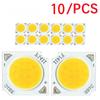 10 шт. COB LED чип 7 Вт 10 Вт 12 Вт 11 мм светоизлучающая поверхность 3000K 4000K 6000K светодиодная лампа бусины прожектор даунлайт лампа источник света