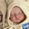 19-дюймовая кукла реборн Levi Twins, мягкая ткань, тело с открытыми или закрытыми глазами, кукла для новорожденного, 3D-окрашенная кожа, видимые вены, фигурка, кукла, игрушки для детей
