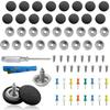 65 Pcs Car Ceiling Drop Repair Rivets Repair Buttons Roof Rivets Automotive Interior Ceiling