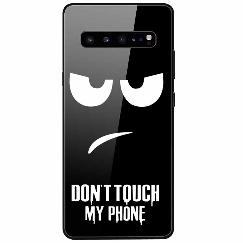 Закаленное Стекло Чехол Для Samsung S10 / S 10 Plus / S10e Обложка Роскошные Жесткие Задние Чехлы для Samsung Galaxy S10Plus S 10e Coque Крутой