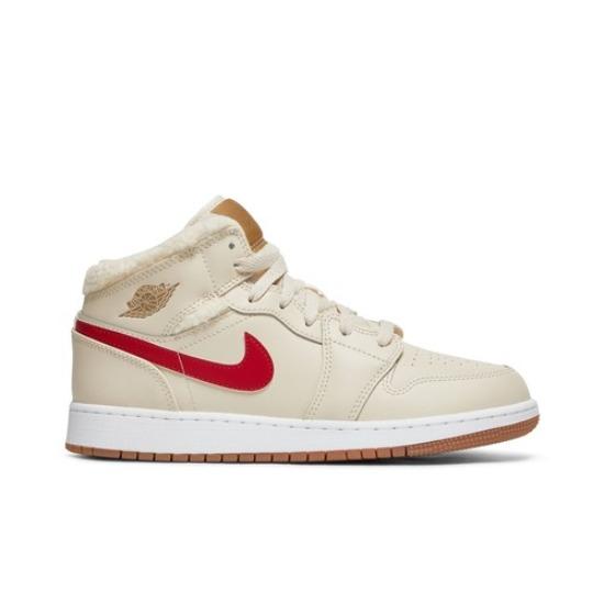 Air Jordan 1 Mid Utility GS Флис DO2207-264