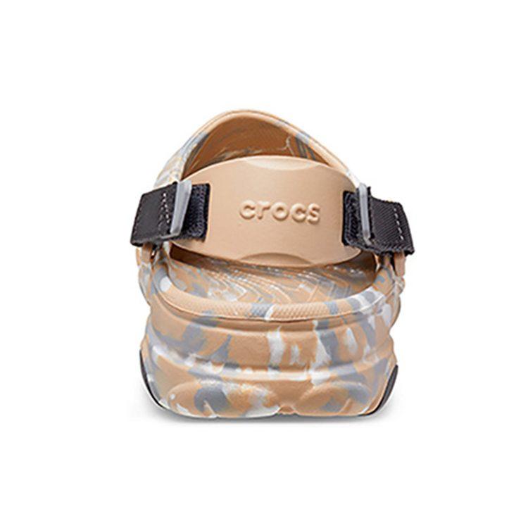Crocs Вседорожные Мраморные Клоги ЭВА Клоги Мужские Чайный Мультиколор 207887-2ZM