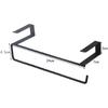 MAGICLULU Paper Towel Hanger Holder Metal Kitchen Roll Paper Holder Under Cabinets Shelf Tissue Hanger Organizer Rack Towel Bar for Kitchen Bathroom