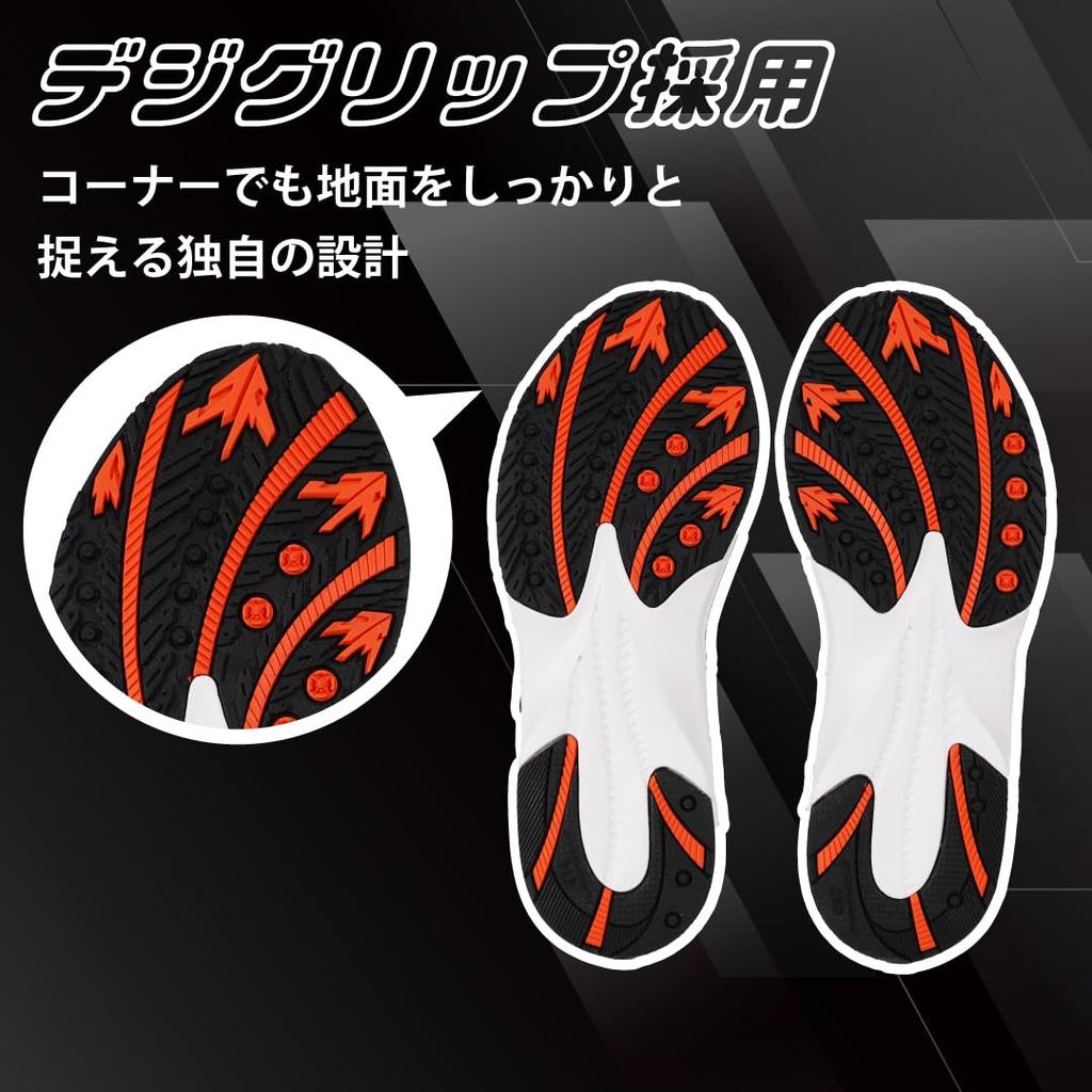 Shunsoku Sneakers for SJJ cm Kids, Boys, Lightweight, 16-25cm, 2E, 1530, Red, 19.0