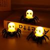 Candle Spider Light Skull LED Night Light Creative Halloween Lamp  Home