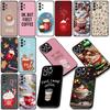 Coffee Merry Christmas Phone Cover for Samsung Galaxy A06 A05 A14 A50 A51 A52 A12 A13 A23 A70 A07 A25 A26 A72 A56 Case