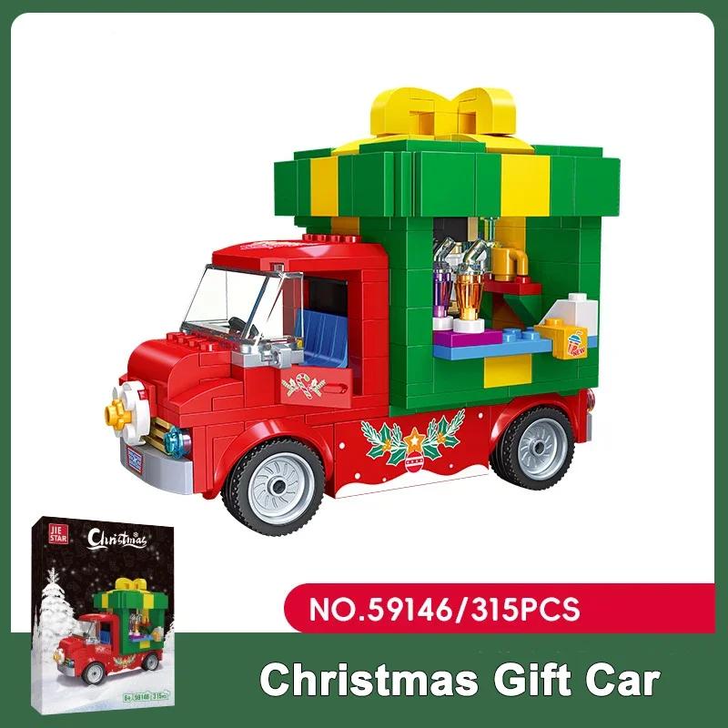 TOYLINX DIY Модель Рождественский Набор Строительных Блоков Детская Игрушка Строительные Блоки Настольное Украшение Украшение Детской Комнаты Подарки