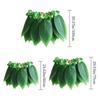 Stage Show Hawaiian Green Leaf Skirt Bonfire Party Prom Beach Holiday Costumes