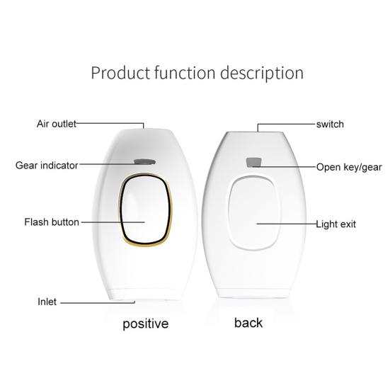 Yousheng Hair Removal Device Women Home Permanent Painless Electronic Hair Remover Full Body Face Arm Leg Bikini Line IPL Hair Removal Machine