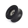 Nylon Roller Bearings 0840UU 8mm Groove Guide Pulley Sealed Rail Groove Ball Bearing Wheel