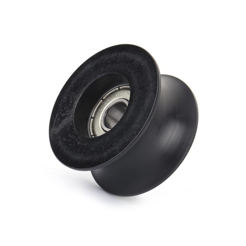 Nylon Roller Bearings 0840UU 8mm Groove Guide Pulley Sealed Rail Groove Ball Bearing Wheel