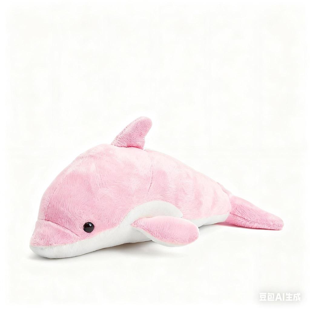 Мягкая плюшевая игрушка Zappi Co для детей - Идеальный мягкий плюшевый компаньон для игр для детей (12-15 см / 5-6 дюймов) (Розовый дельфин)