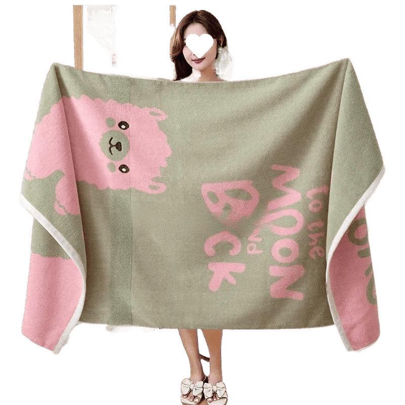 Премиальное мягкое и впитывающее банное полотенце из 100% хлопка - Большой размер для взрослых и детей