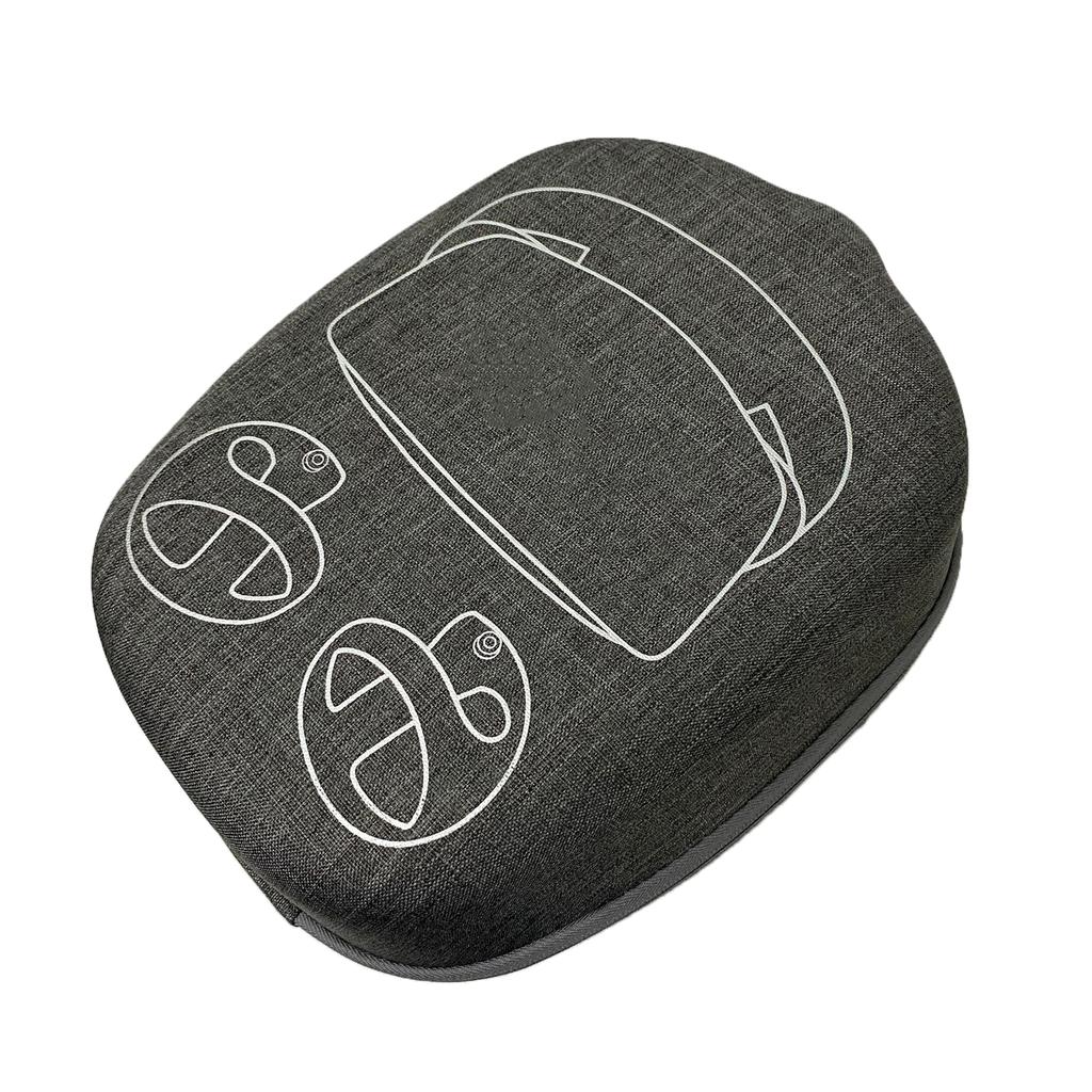 VR Storage Bag Case for PS VR2 Headset Carrying Cases with Inner Mesh Pocket Hard EVA Box Lens Cover Belt Accessories