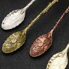 2/4PCS Spoon Vintage Flatware Dessert Creative Creative Mug Coffee Ice Cream Wholesale 2024 Tea Spoon Crystal Head