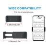 Mic Stand Phone Holder Cell Phone Holder For Microphone Stand Adjustable Mount With Long Gooseneck Arm Flexible For Drum Music