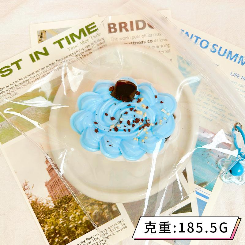 Handmade Food-grade Silicone Squeeze Toy Cream Slime Series Popular Stress-relief Squeeze Toy