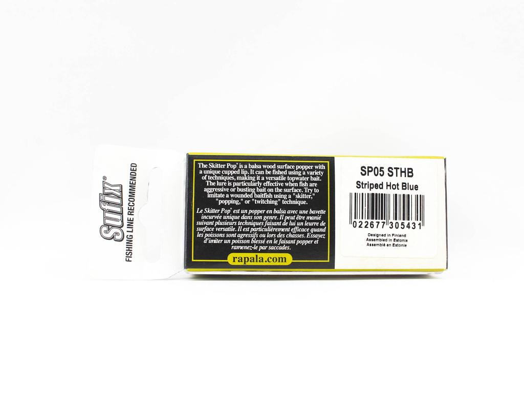 Rapala Плавающая приманка Popper Skitter Pop SP05/STHB (5431)