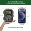 SUNTEKCAM MINI301 Outdoor Hunting Camera, 1080P, 24MP, Waterproof IP65