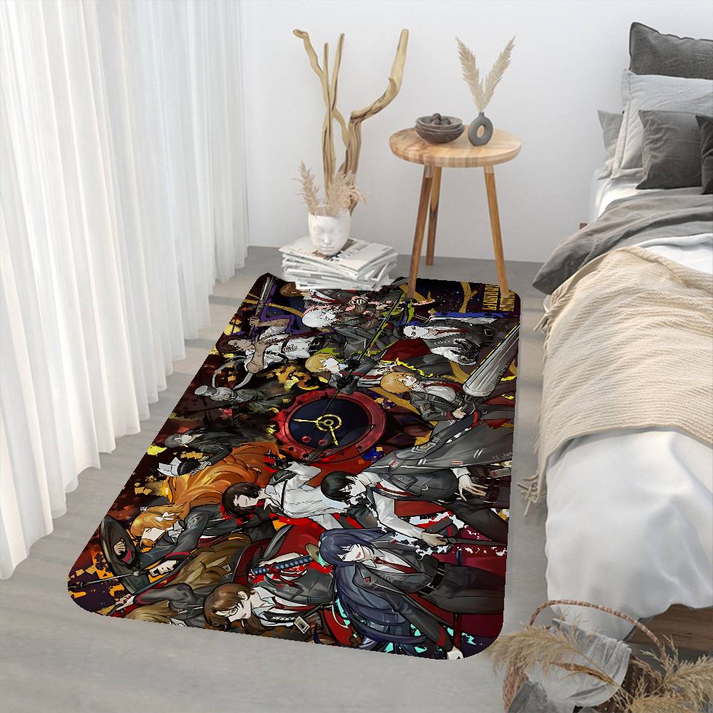 L-Limbus Company Game Bathroom Mat Kids Room Bedroom Decoration Balcony Anti-Slip Doormat Living Room Welcome Rug