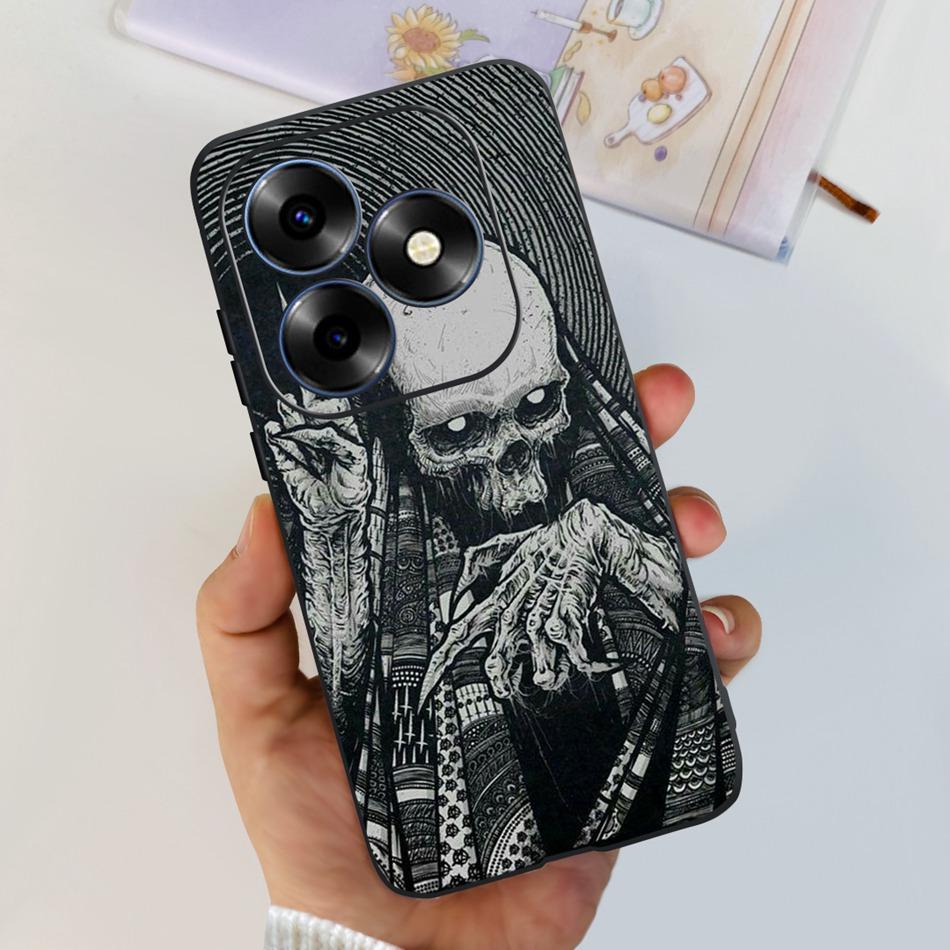 Для чехла Itel S23 Plus S681LN itel S23 S665L Модный Элегантный Расписной Мягкий Силикон ТПУ Задняя Крышка Телефона Для Itel S23+ S23Plus