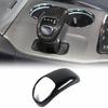 Carbon Fiber Gear Shift Head Knob Cover Trim Bezel for Jeep Grand Cherokee 14-15