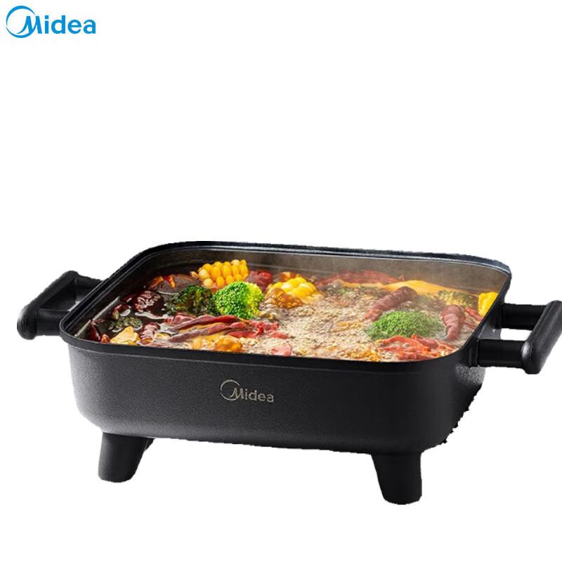 Midea 6L Multi-function Electric Hot Pot & Stir-Fry Cooker CN plug (adapter included)