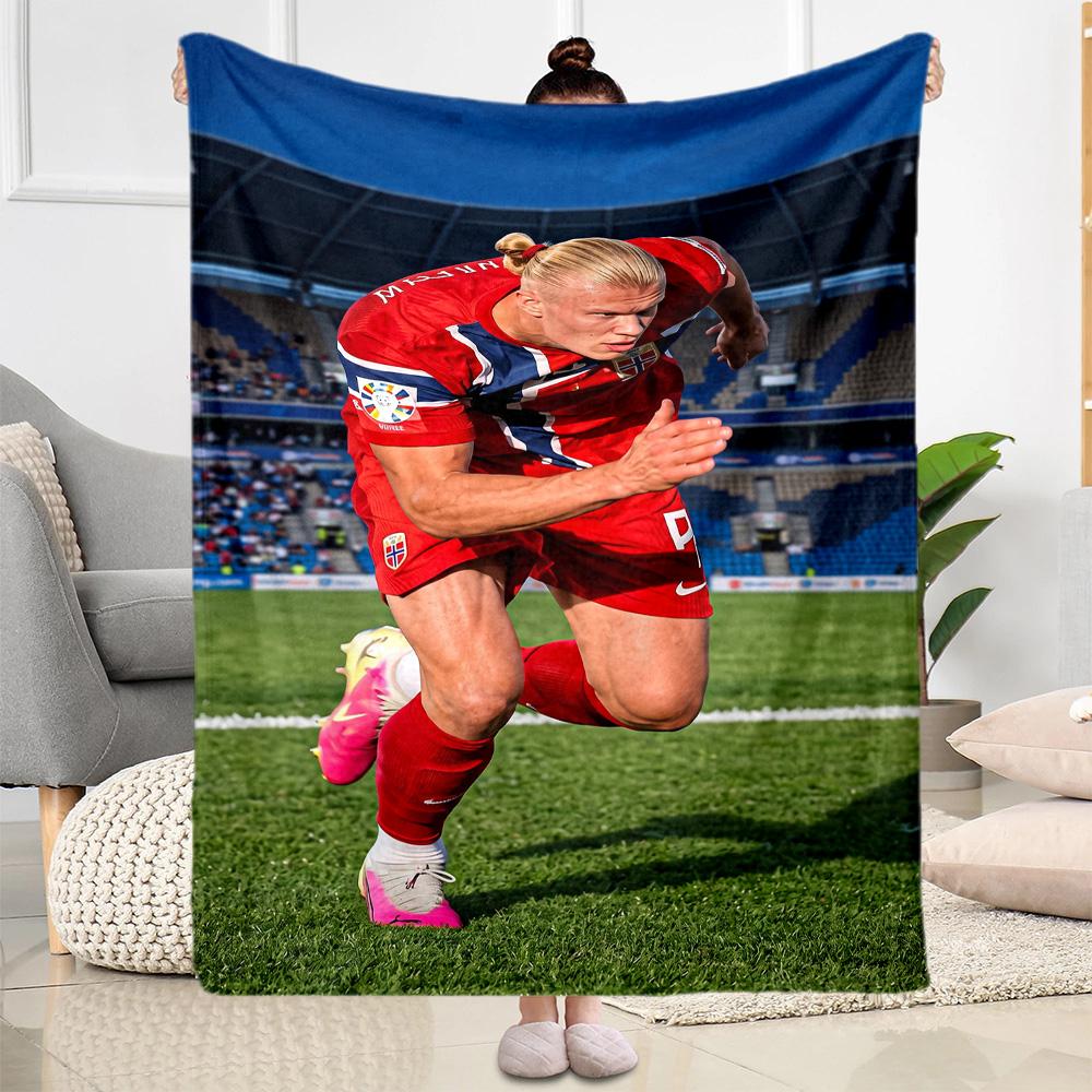 Haaland 194 Blanket Ultra-Soft Suitable for Couch Seaside Bedding for All Seasons Warmthful Decor Ideal Gift for Friends Family Couples Picnic
