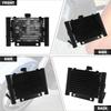 Motorcycle Black Oil Cooler Radiator Cover Water Cooling Replacement For Harley Touring Electra Street Road Glide FLHR 2017-2023