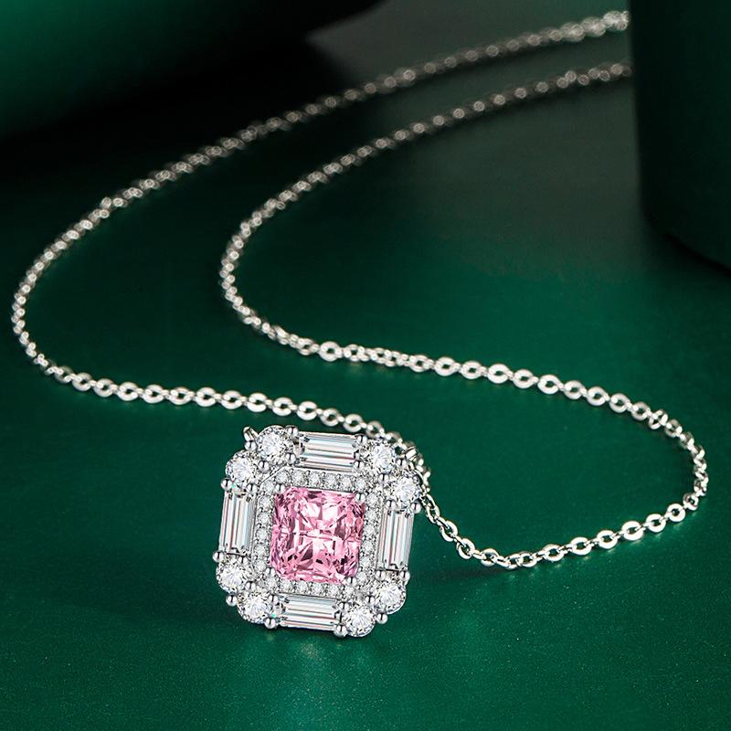 Sace Gems Женское ожерелье, кулон, медный сплав, циркон, модный подарок