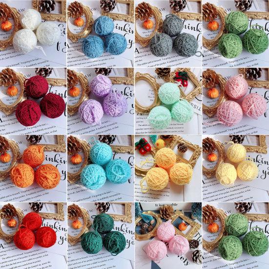 Шар из пенопласта, ручная работа, увеличивает праздничную атмосферу, износостойкость, украшения «сделай сам», шар из ротанга для украшения дома