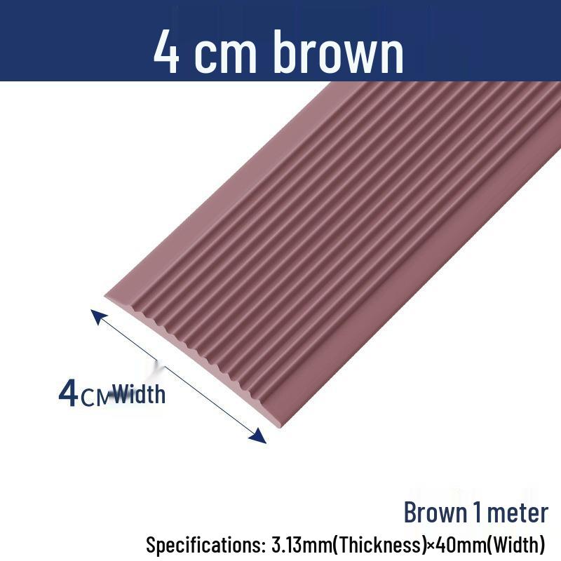 Самоклеящаяся ПВХ противоскользящая накладка на кромку ступени для детских садов