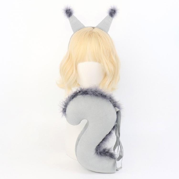 Набор костюма животного белки, Набор ушей и хвоста белки, Набор маскарадного костюма животного для вечеринки по случаю дня рождения, Хэллоуина, реквизит для косплея