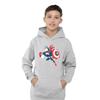 Captain America Детский/Подростковый Праздничный Наряд Хезер Худи Пуловер