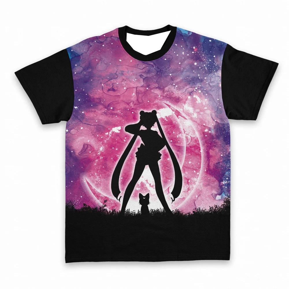 Bandai Sailor Moon Usagi Tsukino Anime Graphic T-Shirt, Men Women Children Quick Dry Breathable Casual Streetwear Tee