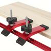 Quick Acting Clamps - Effortless T & Miter Track Woodworking Solution - Secure, Versatile Hold Down Tools