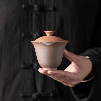 Гайвань для чая из каменной минеральной глины