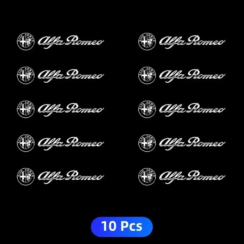 Автомобильные наклейки Для Alfa Romeo Металлический значок Авто Декор Наклейки на дворники Светоотражающие наклейки на стекло автомобиля Для Alfa Romeo Giulietta Giulia