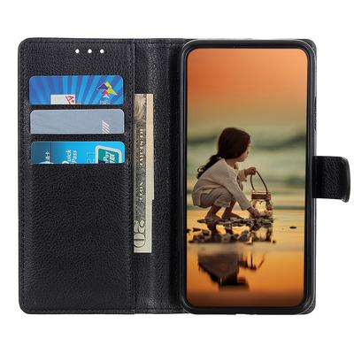 Для Nokia G22 Кошелек PU Кожаный Чехол для Телефона Подставка Текстура Личи Чехол для Мобильного Телефона
