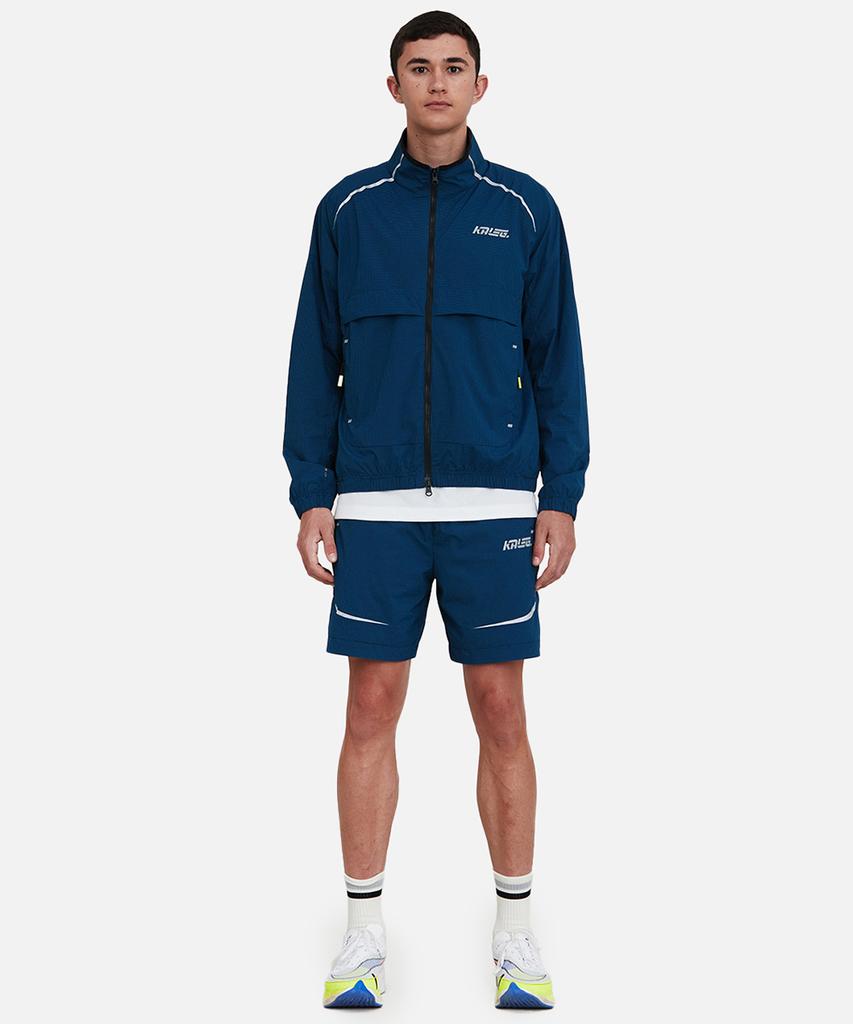 Kaleg Unisex Warm Up Wind Jacket_Blue
