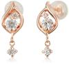 10K Pink Gold Earrings 151746153104 Canal4℃ (Canal 4℃) (PG)