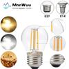 E27 E14 Retro Edison LED Filament Lampochka AC220V Lampochka 2W 4W 6W 8W G45 LED Iliq/Sovuq Oq Shisha Lampochka Energiyani tejovchi lampochka