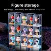 Assemblable Figurine Display Cabinet Blind Box Storage Box Bubble Mart Lego Display Rack Transparent Acrylic Doll Display Box