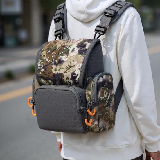 Бинокулярная разгрузка нагрудная сумка водонепроницаемый рюкзак с подсумком для дальномера чехол для бинокля тактическая бинокулярная разгрузка для охоты походов