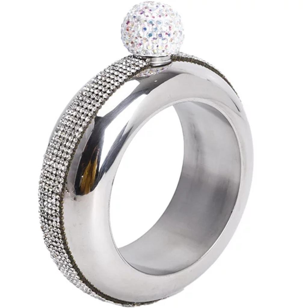 Фляга-браслет Креативная фляга из нержавеющей стали и фляга-фляга