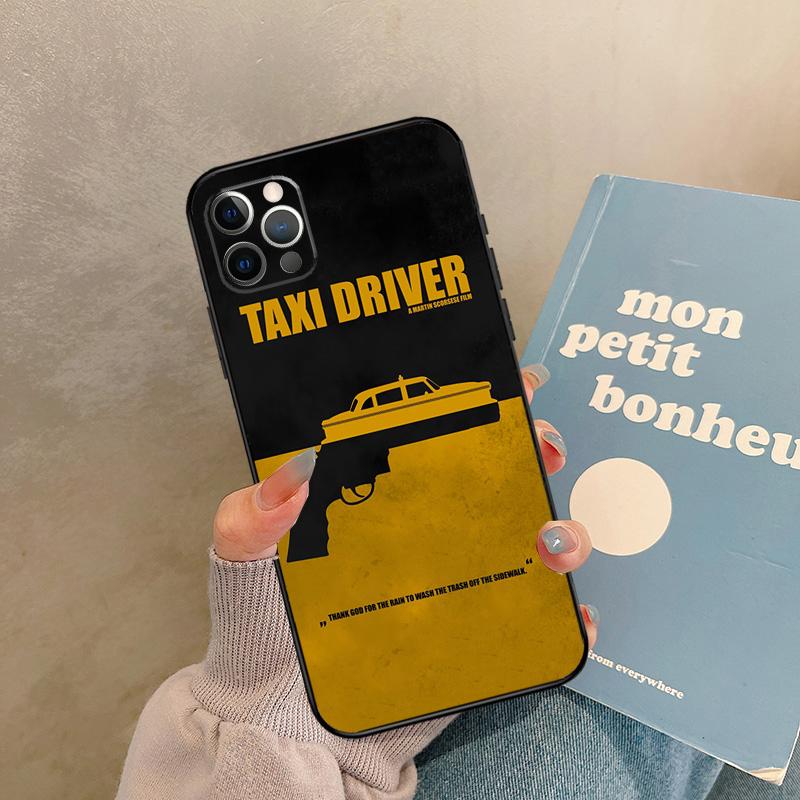 Таксист 1976 фильм плакат Чехол для 17 Air iPhone 16 15 14 13 12 11 Pro Max 12 mini XR 15 16 Plus 16e Задняя крышка